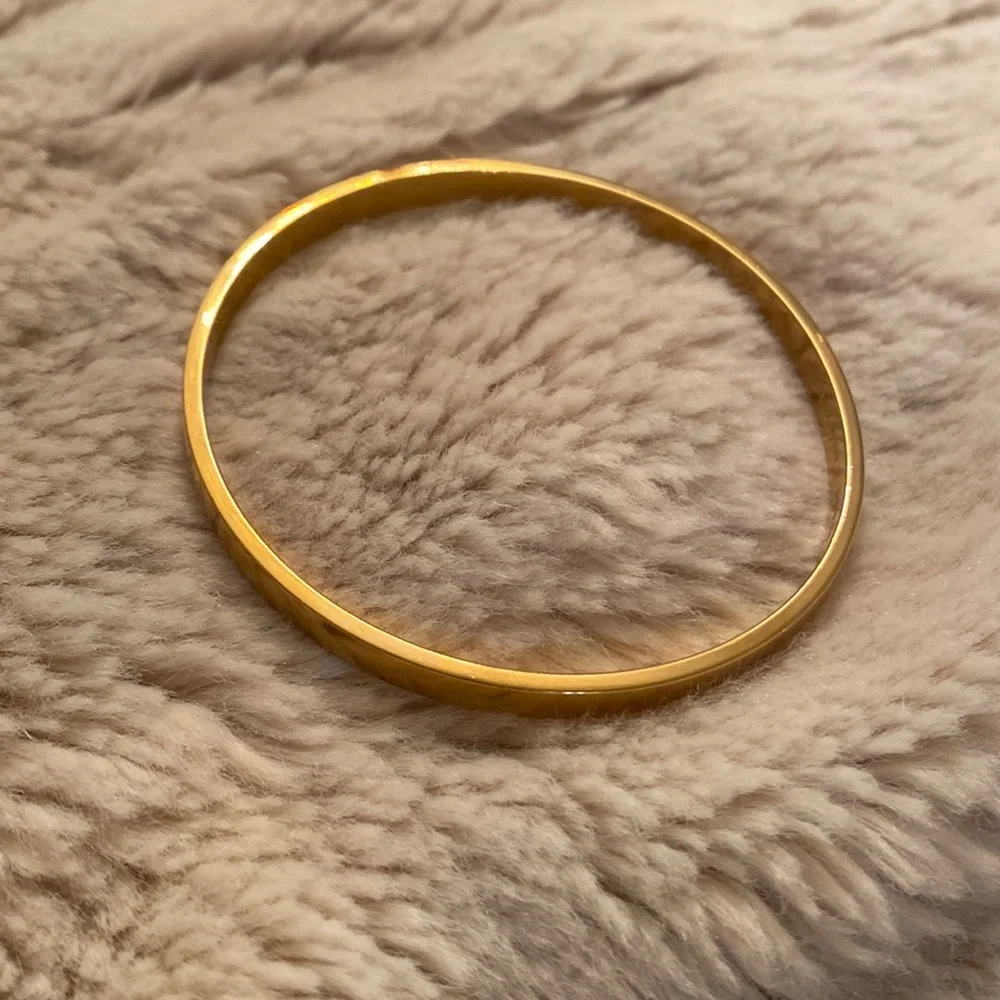kate spade Gold Slim Bangle Bracelet